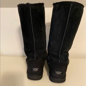 UGG Classic Tall Black Boot size 8